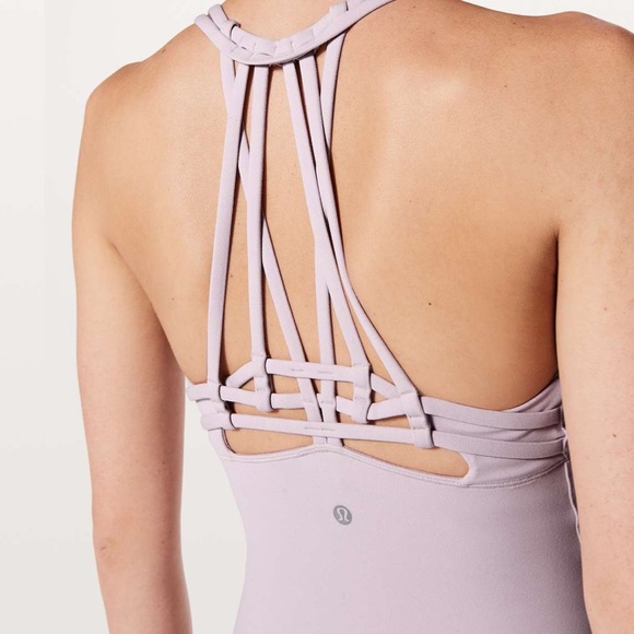 lululemon athletica Tops - Lululemon Slide With Me Tank in Porcelain Pink